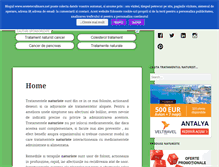Tablet Screenshot of etratamentnaturist.com